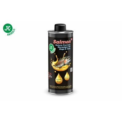 OLEJ NORWESKI Z ŁOSOSIA DLA PSA I KOTA Salmon Oil Omega 3 i 6 250 ml