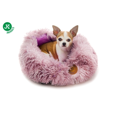 Legowisko dla psa kota okrągłe miękkie pluszowe antystresowe budka posłanie S