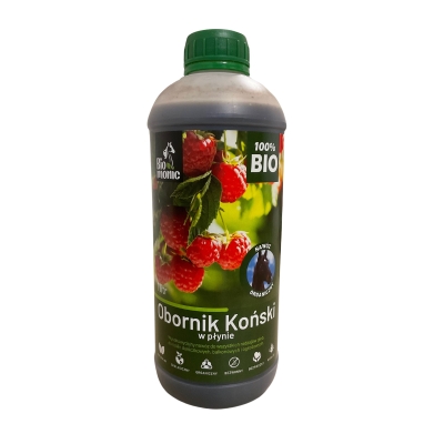 Naturalny nawóz do porzeczek malin jeżyn obornik koński 1L EKO MOC