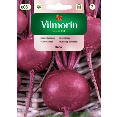 Burak okrągły Bona 10g Vilmorin soczysty nasiona