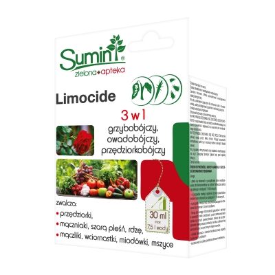 LIMOCIDE 3W1 OPRYSK GRZYBY CHOROBY SZKODNIKI 30ML