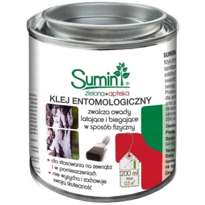 KLEJ ENTOMOLOGICZNY 200ml NA OWADY MSZYCE MRÓWKI