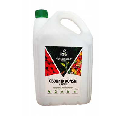 Naturalny Obornik koński w płynie 5L EKO