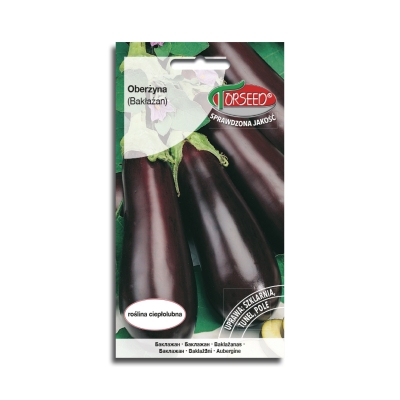 Bakłażan Oberżyna Black Beauty Nasiona