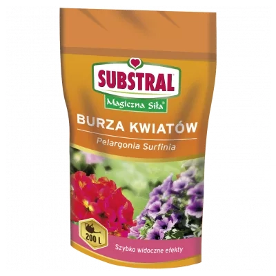 MAGICZNA SIŁA NAWÓZ BURZA KWIATÓW 200g SUBSTRAL