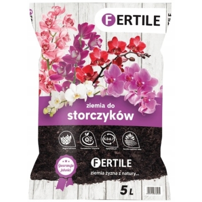 PODŁOŻE ZIEMIA DO STORCZYKÓW ORCHIDEI 5L