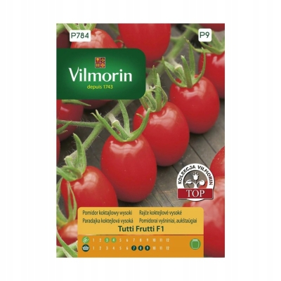 Pomidor gruntowy pod osłony TUTTI FRUTTI 7 nasion