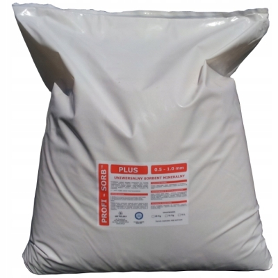 SORBENT uniwersalny 20L do oleju, benzyny, ropy 10 kg