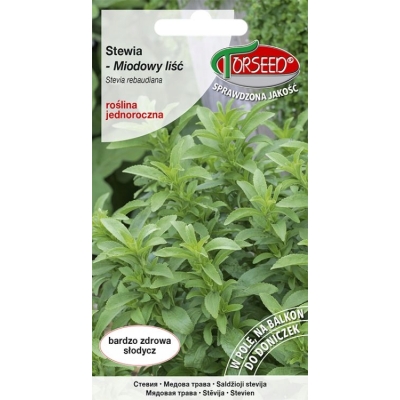 Stewia – nasiona naturalnego słodzika