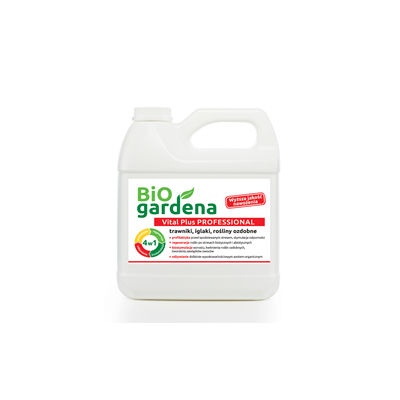 Naturalny nawóz do roślin trawnika Vital Plus 4w1 5L BioGardena PRO