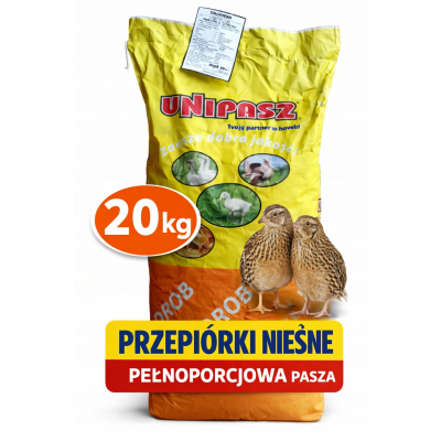 PASZA KARMA DLA PRZEPIÓRKI, Przepiórek  Przepiórka 20 kg