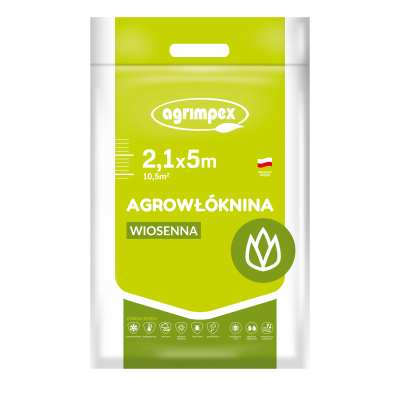 Agrowłóknina Biała WIOSENNA Polska 2,1 X 5m